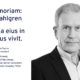 In Memoriam – Professor Emeritus Nils Wahlgren
