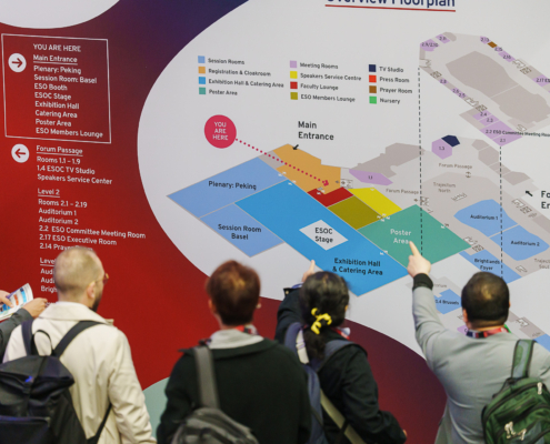 Floorplan overview ESOC 2026