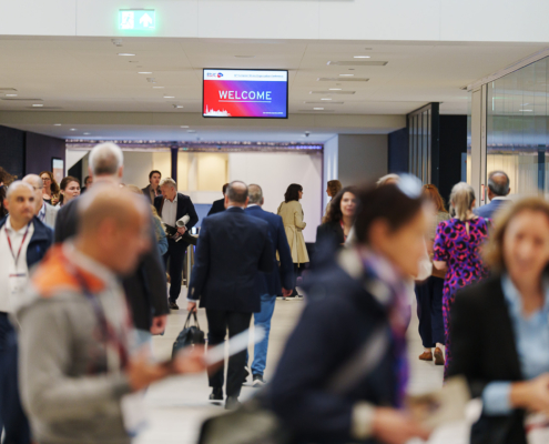 Entrance area at ESOC 2026