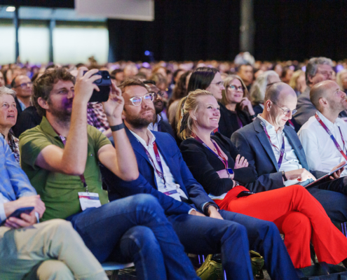 Delegates at a session at ESOC 2026
