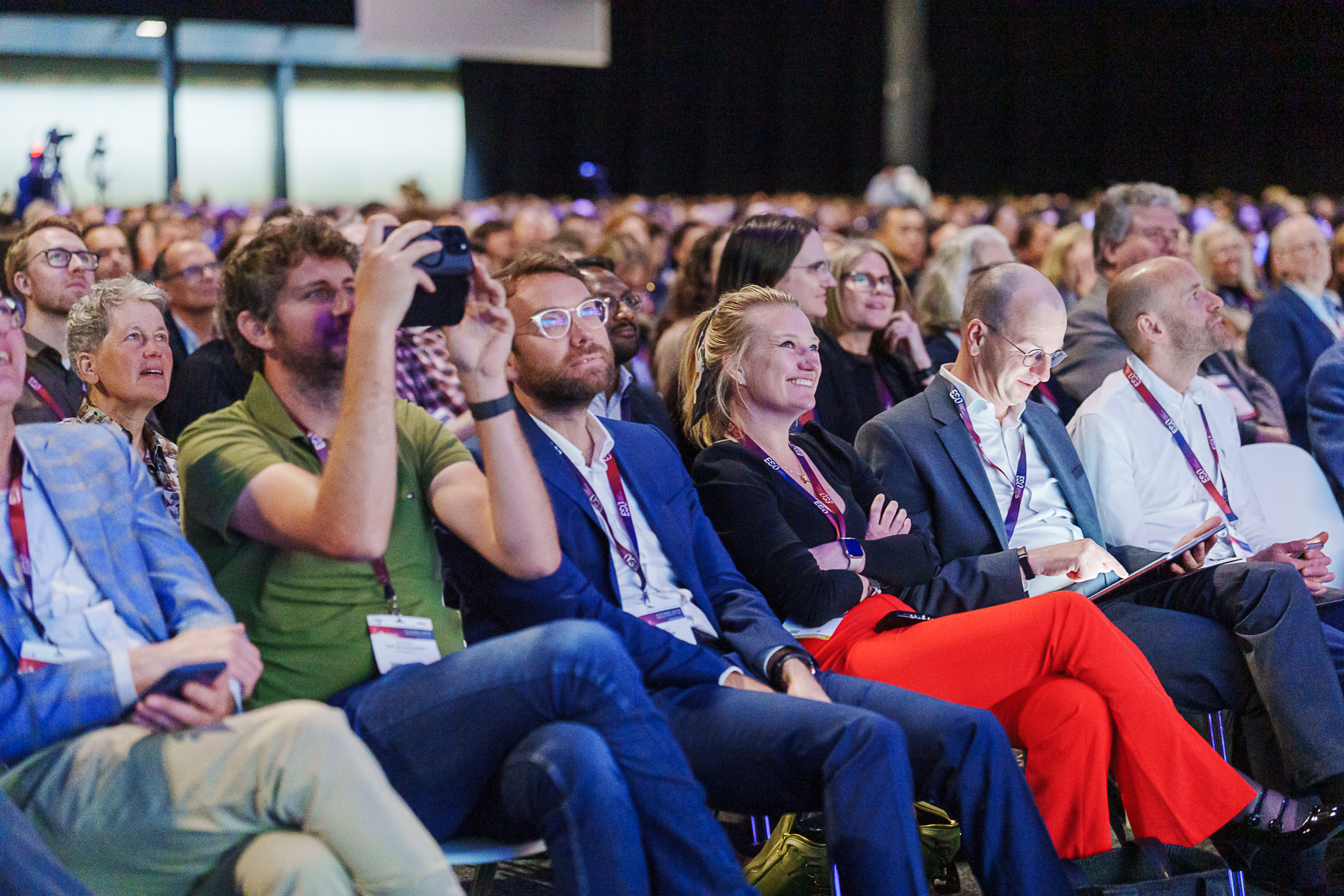 Delegates at a session at ESOC 2026