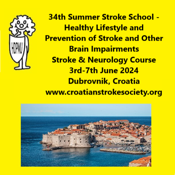 34th Summer Stroke School - Healthy Lifestyle and Prevention of Stroke and Other brain Impairments