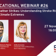 ESO Educational webinar #26 - When the Weather Strikes: Understanding Stroke Risk in an Era of Climate Extremes