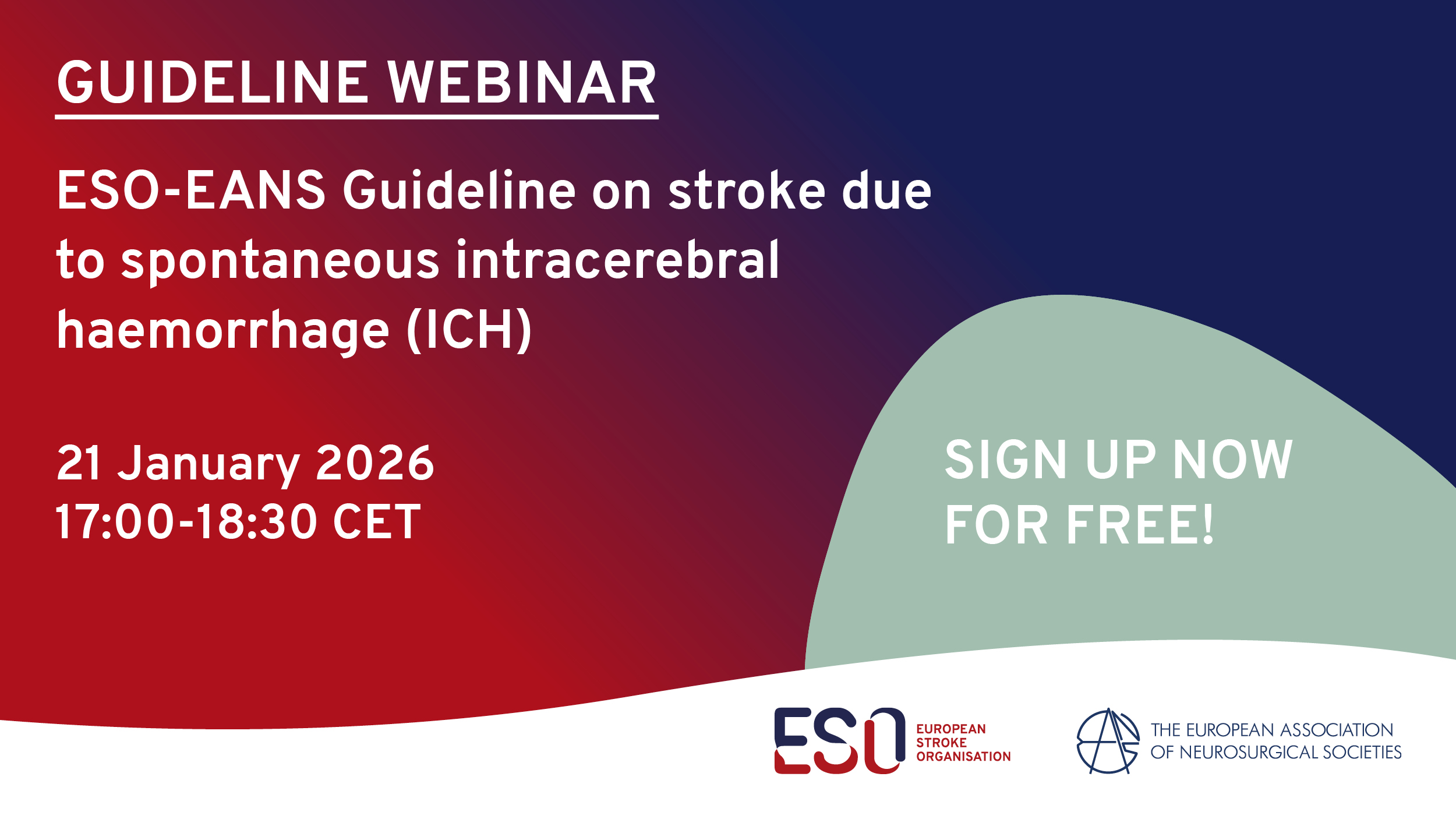 Grpahic Visual of ESO EANS Joint Guideline Webinar ICH