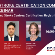 SAP-E and Stroke Unit Certification Committee webinar Stroke Unit and Stroke Centres: Certification, Registries and Audit