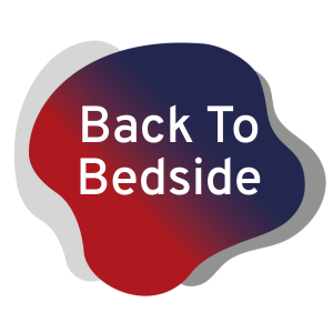 Graphic with Back to Bedside visual
