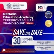 MENASO-ESO joint webinar on Stroke Unit Certification – Requirements, Implementation, Practice